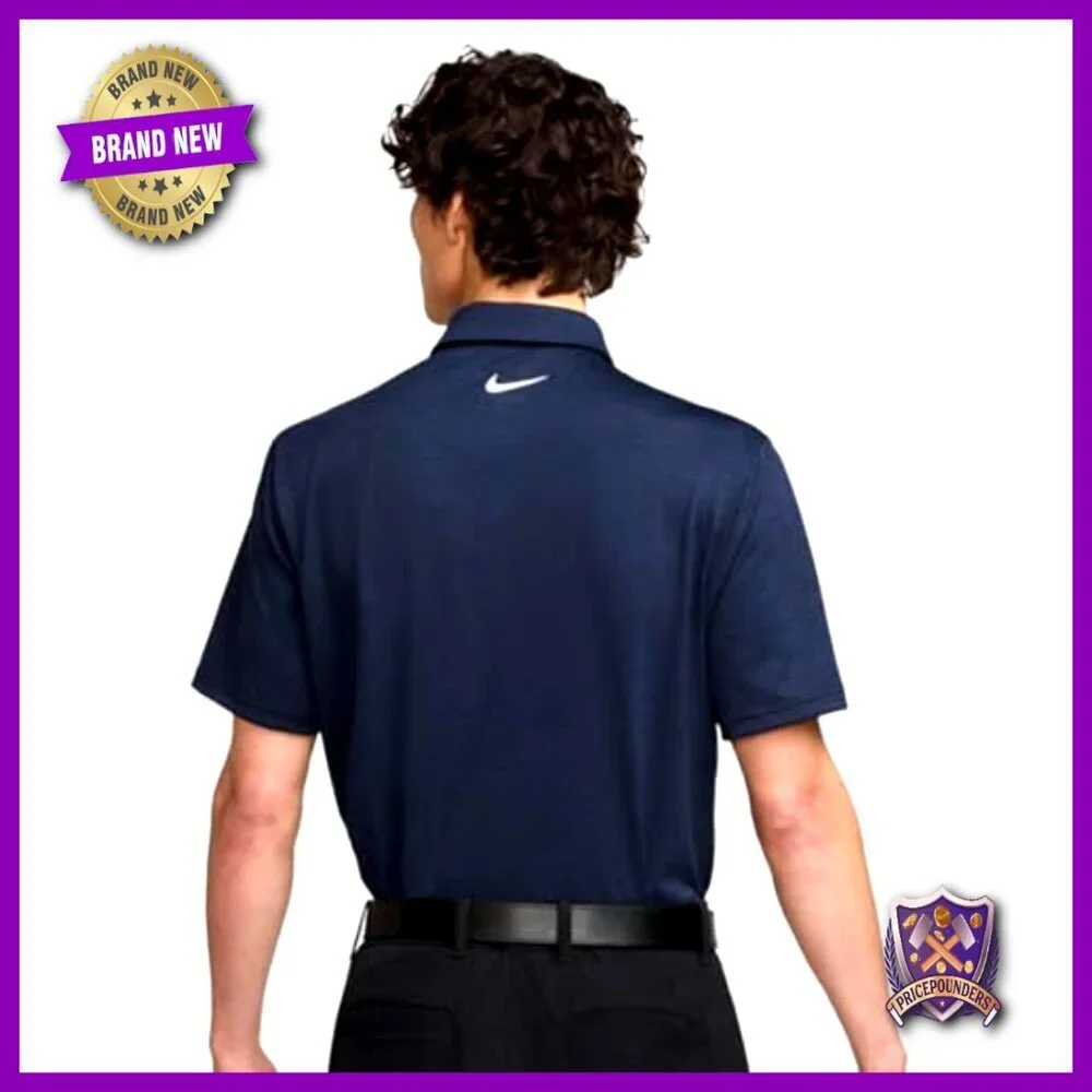 Men's Performance Polo Shirt Lightweight Breathable Active Golf Wear